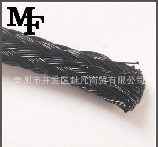 厂家 高分子聚乙烯绳 黑色聚乙烯编织绳 塑料绳产品高清图片